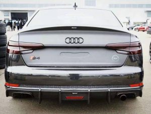 ฝากระโปรงท้าย Carbon Fiber Audi S4 A4 B9 B9.5 ทรง Karbel ปี 2017-ON