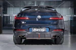 สปอยเลอร์ Carbon Fiber BMW X4 X4M X4MC F98 G02 Coupe ทรง Karbel