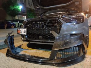 กันชน Carbon Fiber Audi S3 A3 8V.5 ทรง Karbel ปี 2017-2020