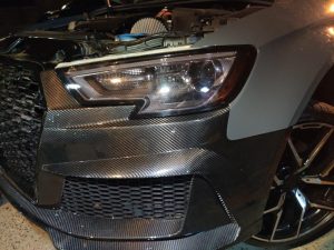 กันชน Carbon Fiber Audi S3 A3 8V.5 ทรง Karbel ปี 2017-2020