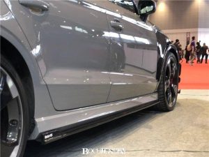 สเกิร์ตข้าง Carbon Fiber Audi RS3 8V ทรง Karbel ปี 2018-2020