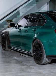 สเกิร์ตข้าง Carbon Fiber BMW M3 G80 ทรง Karbel ปี 2021-ON