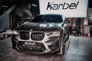 สเกิร์ตข้าง Carbon Fiber BMW X4/M/MC G02 F98 X3/M/MC G01 F97 ทรง Karbel