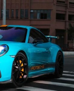 สเกิร์ตข้าง Carbon Fiber Porsche 911 991.1 991.2 GT3 4S GTS ทรง Karbel