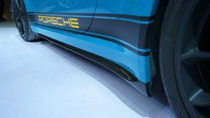 สเกิร์ตข้าง Carbon Fiber Porsche 911 991.1 991.2 GT3 4S GTS ทรง Karbel