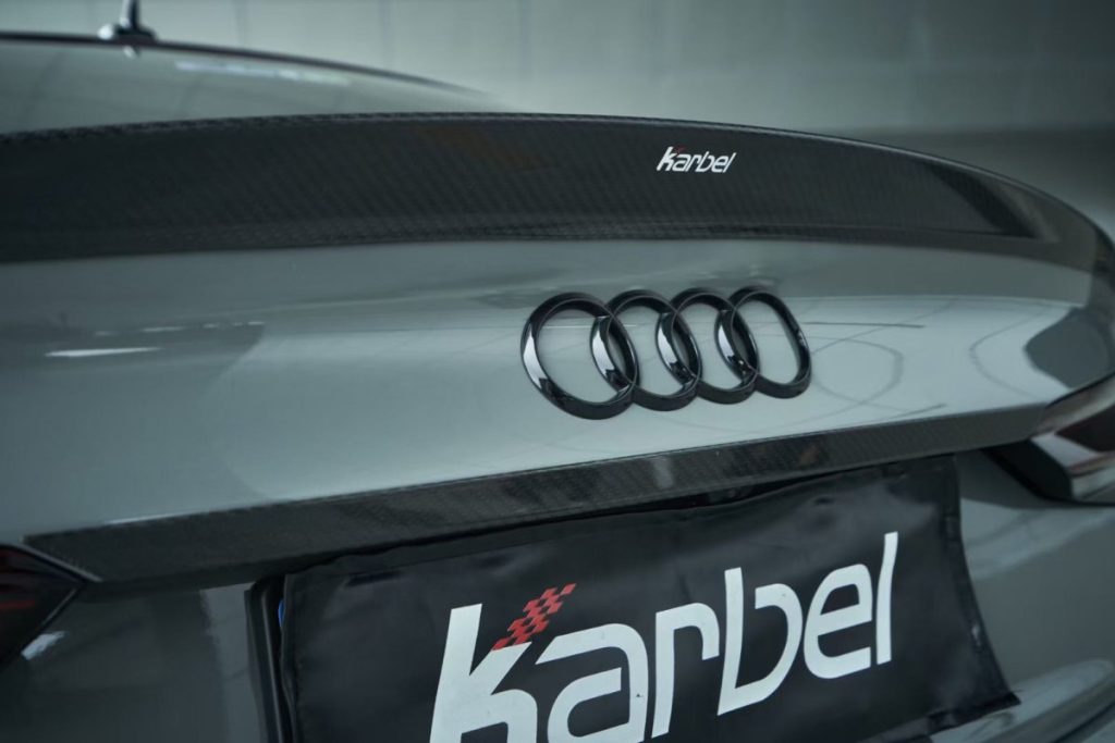ฝากระโปรงท้าย Carbon Fiber Audi S5 A5 S-bumper B9.5 ทรง Karbel กันชน S ปี 2020-2025