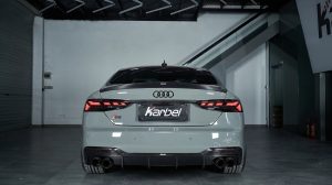 ฝากระโปรงท้าย Carbon Fiber Audi S5 A5 S-bumper B9.5 ทรง Karbel กันชน S ปี 2020-2025