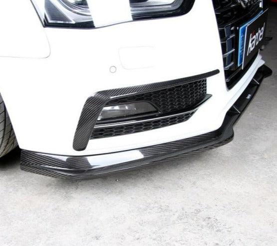 ชิ้นตกแต่งคาร์บอน Carbon Fiber Audi S4 A4 S Line B8.5 ทรง Karbel S-Line ปี 2013-2016