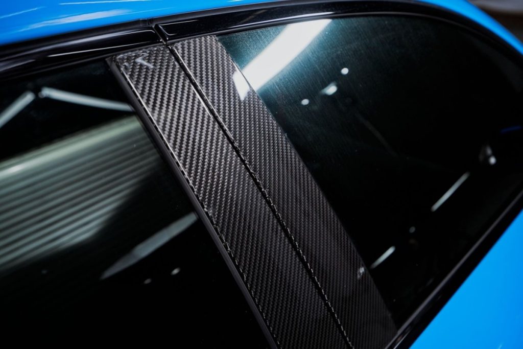 ชิ้นตกแต่งคาร์บอน Carbon Fiber Audi S4 A4 B9.5 ทรง Karbel ปี 2020-ON