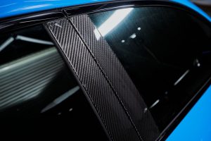 ชิ้นตกแต่งคาร์บอน Carbon Fiber Audi S4 A4 B9.5 ทรง Karbel ปี 2020-ON