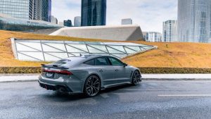 ซุ้มล้อ-แก้มข้าง Carbon Fiber Audi RS6 RS7 C8 ทรง Karbel ปี 2020-ON