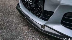 ลิ้นหน้า Carbon Fiber BMW I4 G26 M50 / e Drive 40 G26 Gran coupe M440i 430i ทรง Karbel