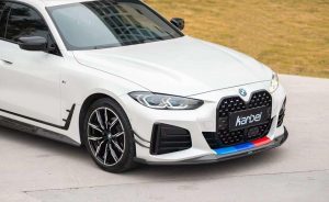 ลิ้นหน้า Carbon Fiber BMW I4 G26 M50 / e Drive 40 G26 Gran coupe M440i 430i ทรง Karbel