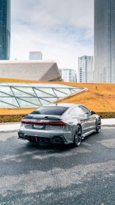 ดิฟฟิวเซอร์ Carbon Fiber Audi RS7 RS6 C8 ทรง Karbel ปี 2020-ON