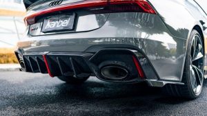 ดิฟฟิวเซอร์ Carbon Fiber Audi RS7 RS6 C8 ทรง Karbel ปี 2020-ON