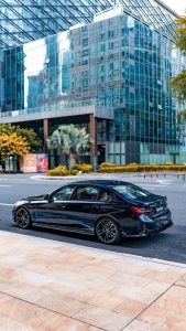 ดิฟฟิวเซอร์ Carbon Fiber BMW 3 Series G20 G21 330i M340i LCI ทรง Karbel V1 ปี 2023-ON