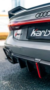 สปอยเลอร์ Carbon Fiber Audi A7 S7 RS7 C8 ทรง Karbel ปี 2020-ON