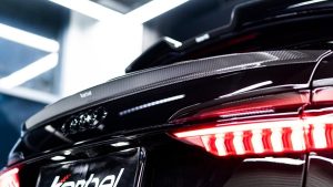 สปอยเลอร์ Carbon Fiber Audi RS6 C8 ทรง Karbel ปี 2020-ON