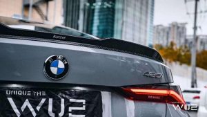 สปอยเลอร์ Carbon Fiber BMW I4 G26 M50 / e Drive 40 G26 Gran coupe M440i 430i ทรง Karbel