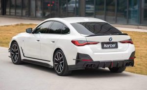 สปอยเลอร์ Carbon Fiber BMW I4 G26 M50 / e Drive 40 G26 Gran coupe M440i 430i ทรง Karbel