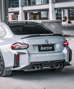 สปอยเลอร์ Carbon Fiber BMW M2 G87 2 Series G42 Coupe ทรง Karbel V2 ปี 2023-ON