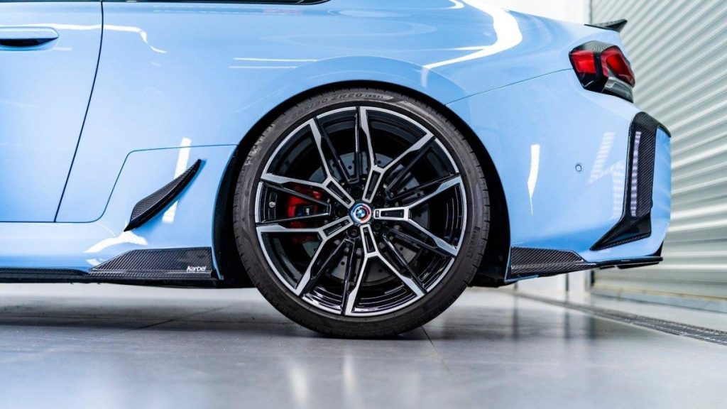 สเกิร์ตข้าง Carbon Fiber BMW M2 / M2CS G87 ทรง Karbel ปี 2023-ON (Side Skirt Trim)