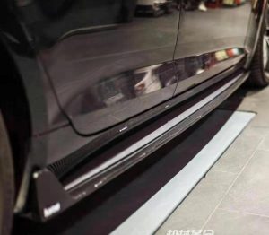สเกิร์ตข้าง Carbon Fiber Audi RS5 S5 A5 B9 ทรง Karbel ปี 2017-2019