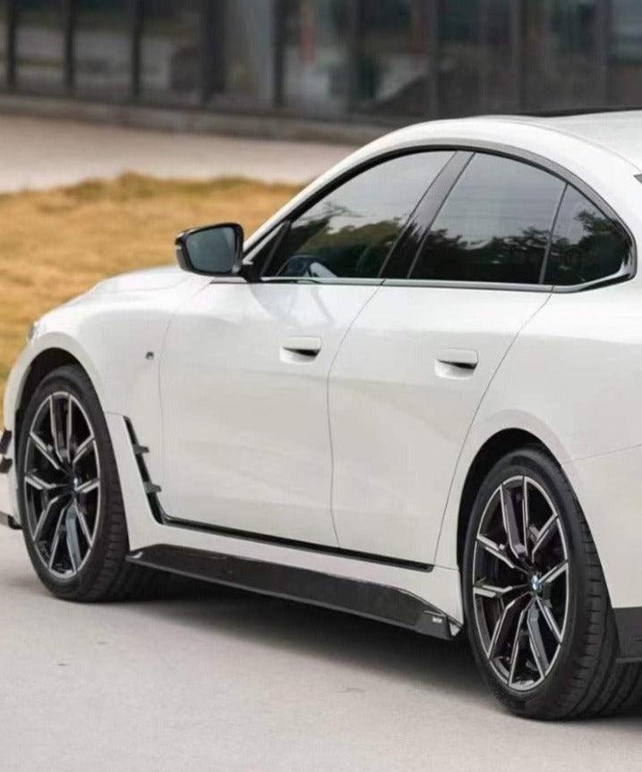 สเกิร์ตข้าง Carbon Fiber BMW G26 Gran coupe M440i 430i ทรง Karbel