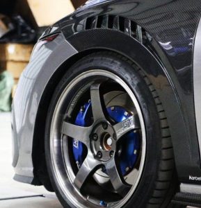 ซุ้มล้อ-แก้มข้าง Carbon Fiber Volkswagen GTI MK8 MK8.5 ทรง Karbel