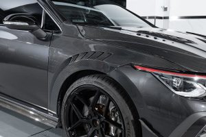 ซุ้มล้อ-แก้มข้าง Carbon Fiber Volkswagen GTI MK8 MK8.5 ทรง Karbel