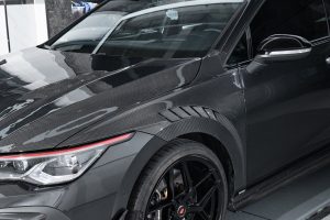 ซุ้มล้อ-แก้มข้าง Carbon Fiber Volkswagen GTI MK8 MK8.5 ทรง Karbel