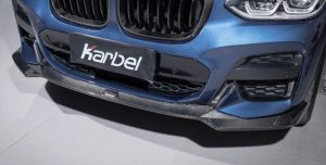 ลิ้นหน้า Carbon Fiber BMW X3 G01 X4 G02 Pre-LCI ทรง Karbel