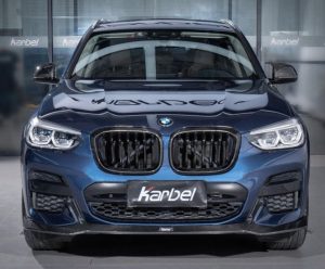 ลิ้นหน้า Carbon Fiber BMW X3 G01 X4 G02 Pre-LCI ทรง Karbel