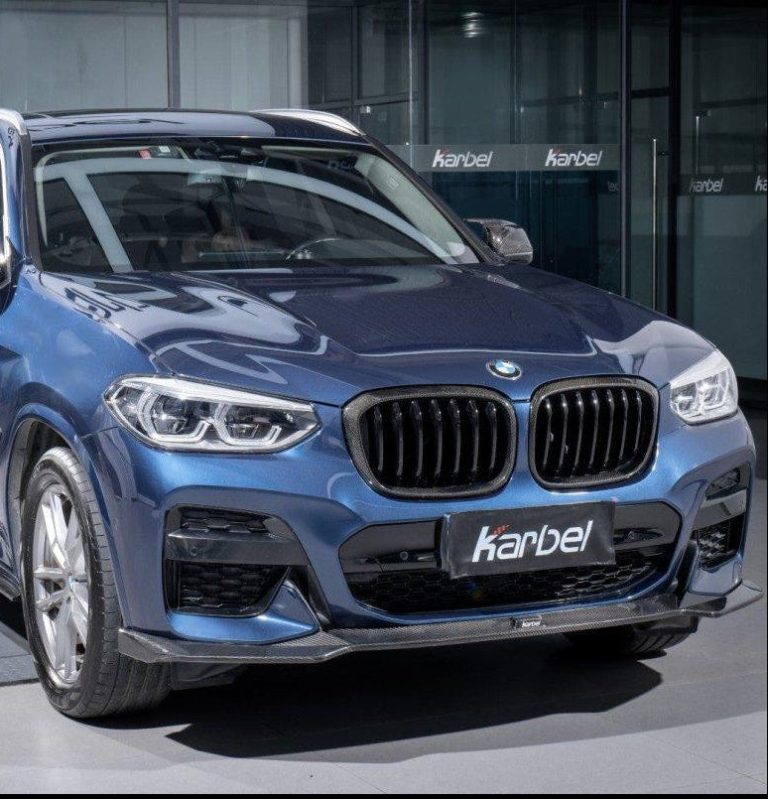 Front Lip Carbon Fiber BMW X3 G01 X4 G02 Pre-LCI style Karbel