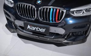 ลิ้นหน้า Carbon Fiber BMW X3 G01 X4 G02 Pre-LCI ทรง Karbel