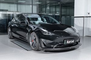 ลิ้นหน้า Carbon Fiber Tesla Model 3 / Performance ทรง Karbel
