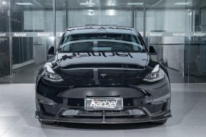 ลิ้นหน้า Carbon Fiber Tesla Model Y / Performance ทรง Karbel