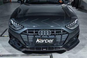 ชิ้นตกแต่งคาร์บอน Carbon Fiber Audi A4 Allroad B9.5 ทรง Karbel ปี 2020-ON