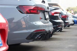 ชุดแต่งรอบคัน Carbon Fiber Audi RS4 B9 ทรง Karbel ปี 2018-2019