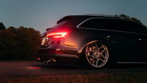 ดิฟฟิวเซอร์ Carbon Fiber Audi A4 Allroad B9 ทรง Karbel ปี 2017-2019