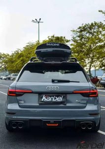 ดิฟฟิวเซอร์ Carbon Fiber Audi A4 Allroad B9 ทรง Karbel ปี 2017-2019
