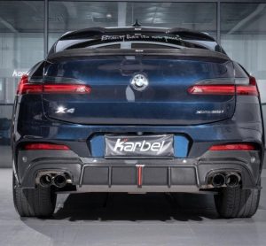 ดิฟฟิวเซอร์ Carbon Fiber BMW X4 G02 ทรง Karbel ปี 2019-2021