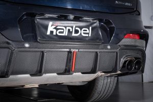 ดิฟฟิวเซอร์ Carbon Fiber BMW X4 G02 ทรง Karbel ปี 2019-2021