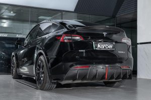 ดิฟฟิวเซอร์ Carbon Fiber Tesla Model Y / Performance ทรง Karbel