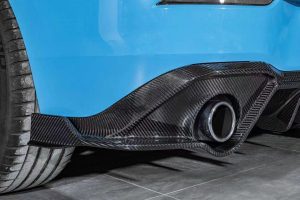 ดิฟฟิวเซอร์ Carbon Fiber Volkswagen GTI MK8 ทรง Karbel
