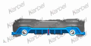 ดิฟฟิวเซอร์ Carbon Fiber Volkswagen GTI MK8 ทรง Karbel