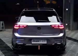 ดิฟฟิวเซอร์ Carbon Fiber Volkswagen GTI MK8 ทรง Karbel
