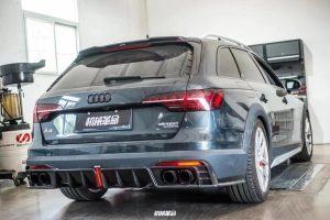 สปอยเลอร์หลังคา Carbon Fiber Audi A4 Allroad B9 B9.5 ทรง Karbel ปี 2017-ON