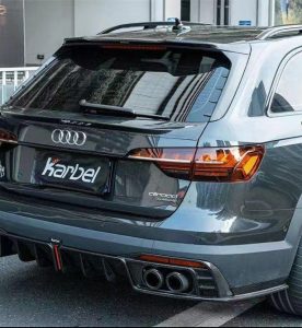 สปอยเลอร์หลังคา Carbon Fiber Audi A4 Allroad B9 B9.5 ทรง Karbel ปี 2017-ON