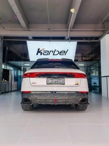 สปอยเลอร์หลังคา Carbon Fiber Audi SQ8 Q8 ทรง Karbel ปี 2019-ON